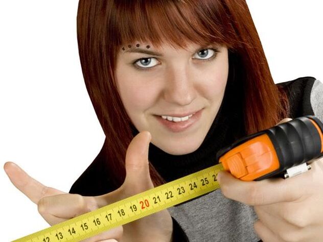 Забележлив резултат од вежбите за зголемување на фалусот